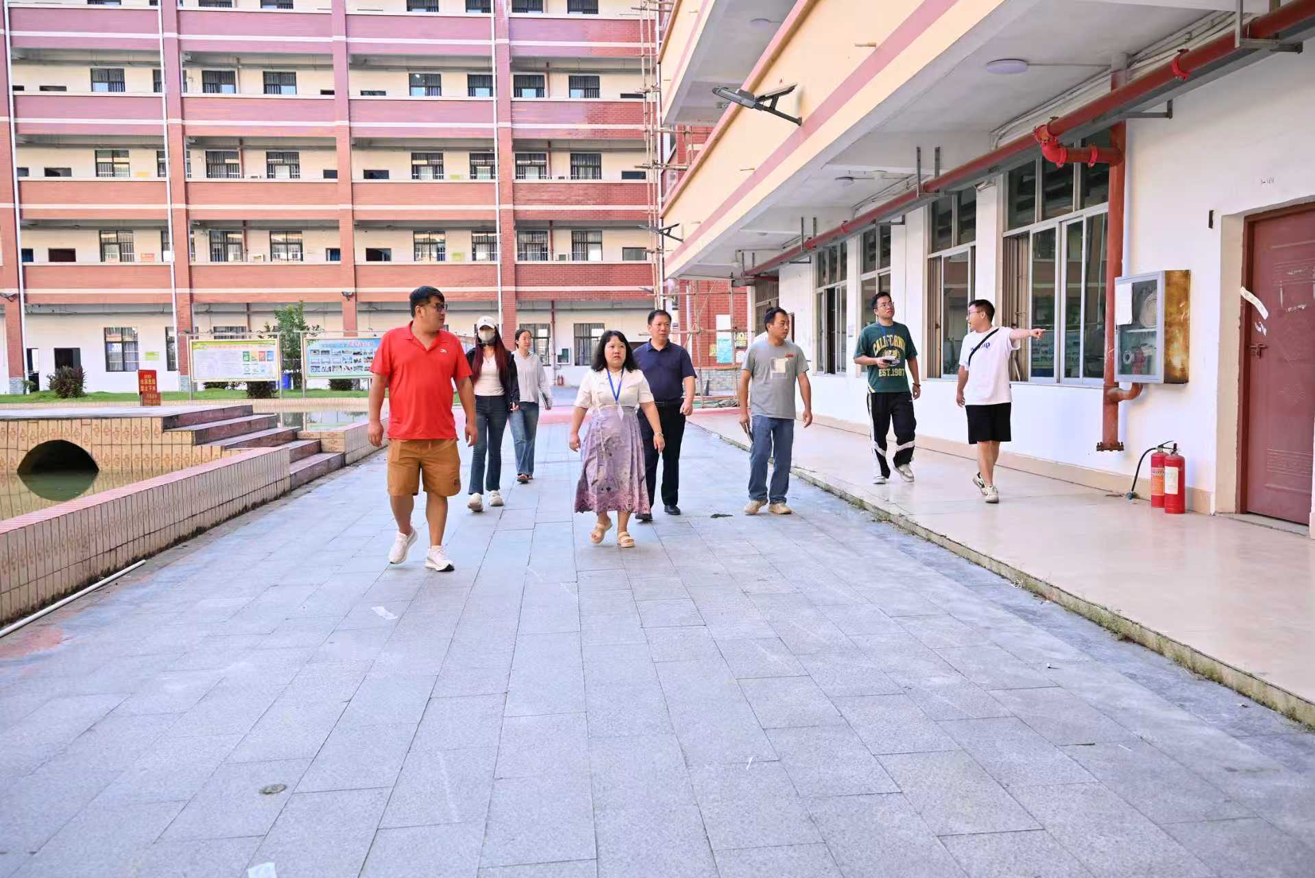 我校開展2025年秋季開學(xué)安全隱患排查